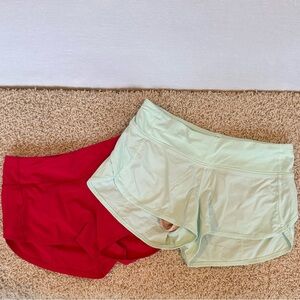 Set of Lululemon shorts